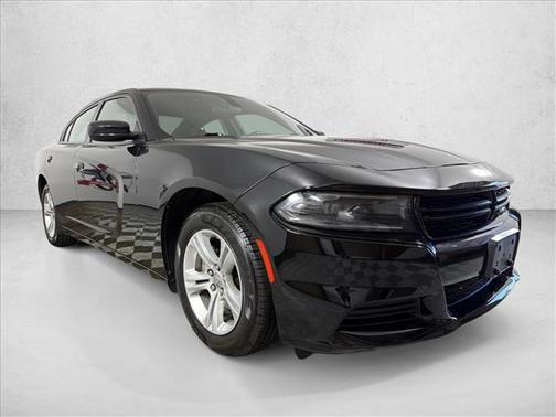 Pitch Black Clearcoat 2023 Dodge Charger SXT