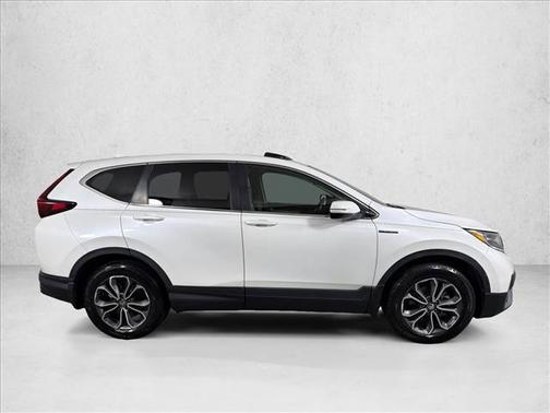Platinum White Pearl 2021 Honda CR-V Hybrid EX-L