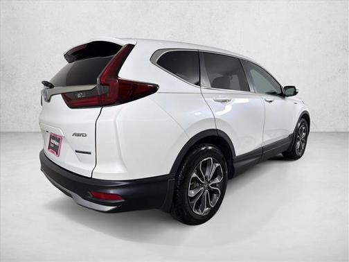 Platinum White Pearl 2021 Honda CR-V Hybrid EX-L