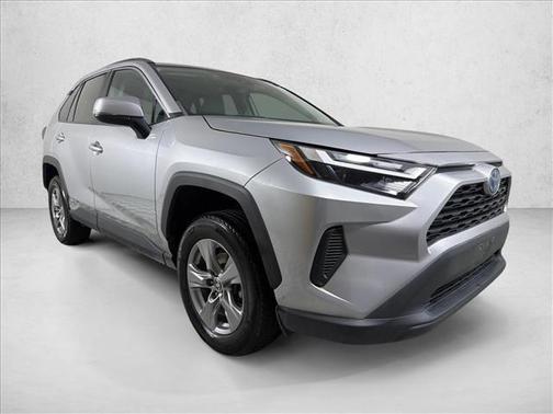 Silver Sky Metallic 2023 Toyota RAV4 Hybrid XLE