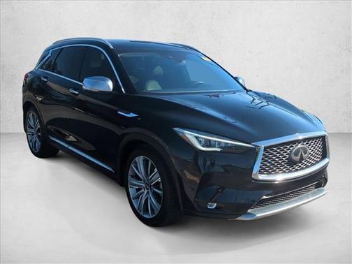 Black Obsidian 2021 INFINITI QX50 SENSORY AWD