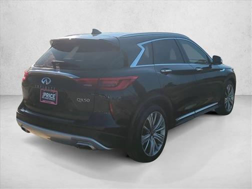 Black Obsidian 2021 INFINITI QX50 SENSORY AWD