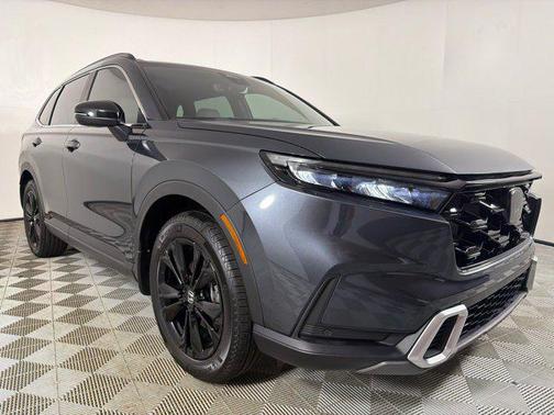 Urban Gray Pearl 2024 Honda CR-V Hybrid Sport Touring AWD