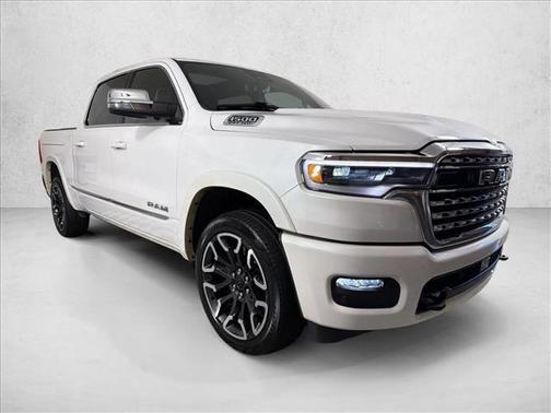 Ivory White Tri-Coat Pearlcoat 2025 RAM 1500 Limited