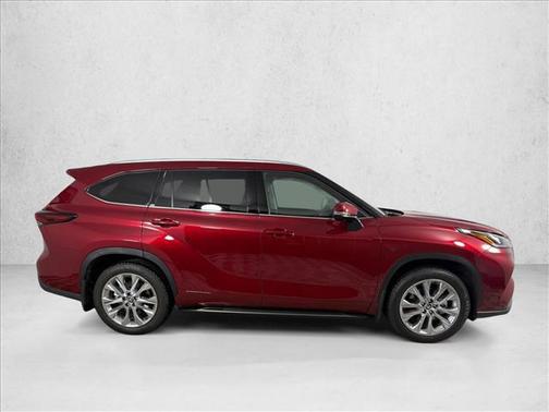 Ruby Flare Pearl 2026 Toyota Highlander Limited