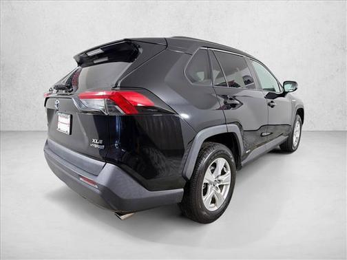 Midnight Black Metallic 2020 Toyota RAV4 Hybrid XLE