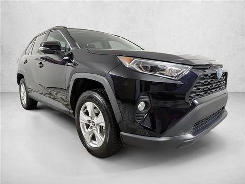 Midnight Black Metallic 2020 Toyota RAV4 Hybrid XLE
