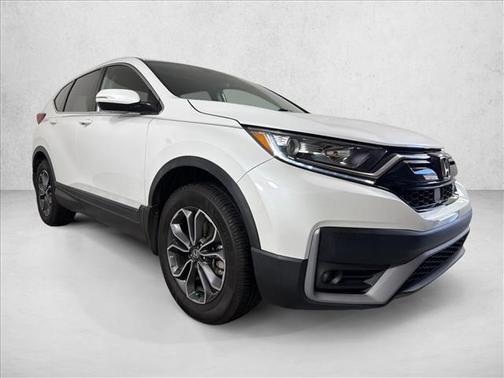 Platinum White Pea 2021 Honda CR-V AWD EX