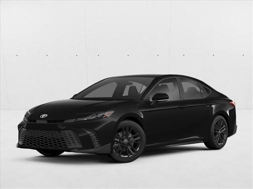 Midnight Black Metallic 2025 Toyota Camry SE