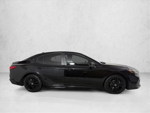 Midnight Black Metallic 2025 Toyota Camry SE