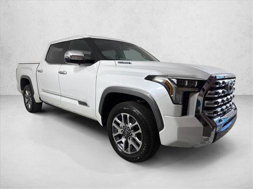 Wind Chill Pearl 2025 Toyota Tundra Hybrid 1794 Edition