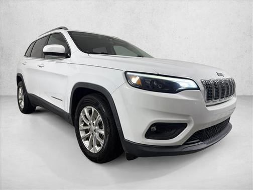 Bright White Clearcoat 2019 Jeep Cherokee Latitude