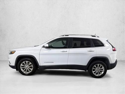 Bright White Clearcoat 2019 Jeep Cherokee Latitude