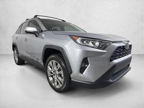 Silver Sky Metallic 2021 Toyota RAV4 XLE Premium