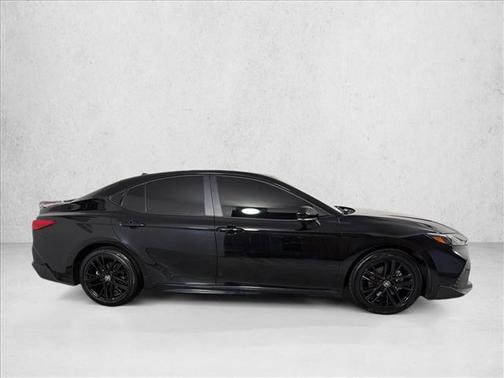Midnight Black Metallic 2025 Toyota Camry SE