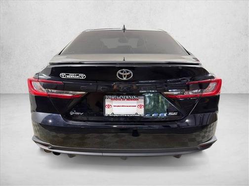 Midnight Black Metallic 2025 Toyota Camry SE