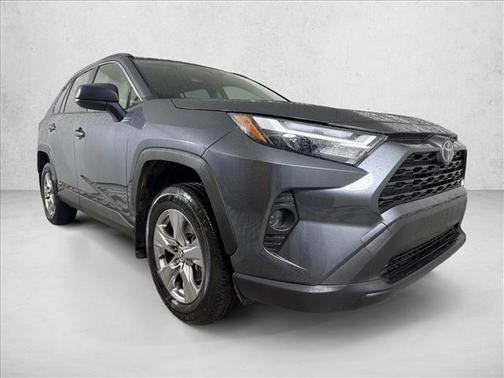 Magnetic Gray Metallic 2025 Toyota RAV4 Hybrid LE