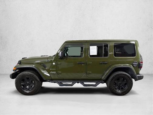 Sarge Green Clearcoat 2024 Jeep Wrangler 4-Door Sahara 4x4