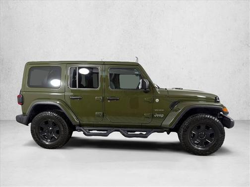 Sarge Green Clearcoat 2024 Jeep Wrangler 4-Door Sahara 4x4