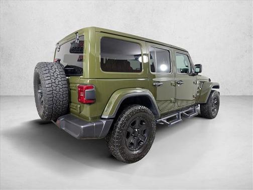 Sarge Green Clearcoat 2024 Jeep Wrangler 4-Door Sahara 4x4