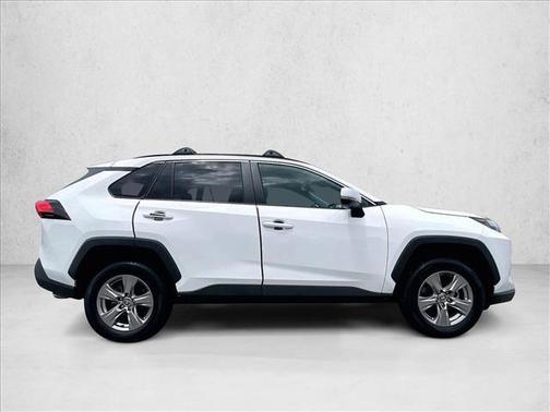 White 2022 Toyota RAV4 XLE