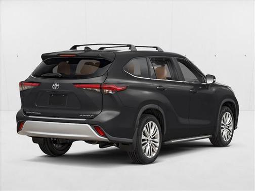 Midnight Black Metallic 2026 Toyota Highlander Platinum