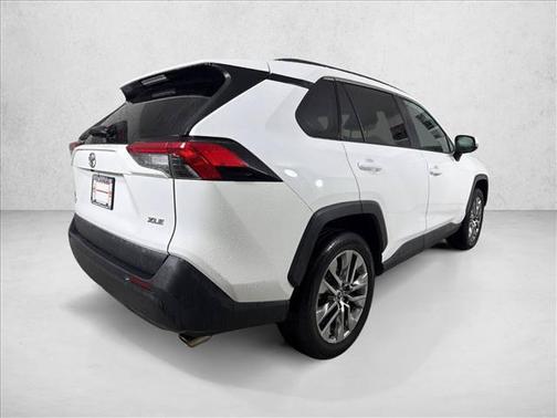 Super White 2020 Toyota RAV4 XLE Premium