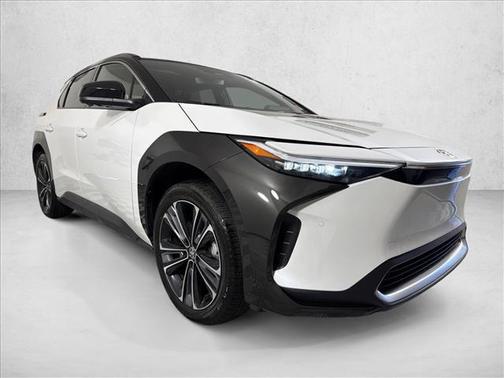 White 2024 Toyota bZ4X XLE