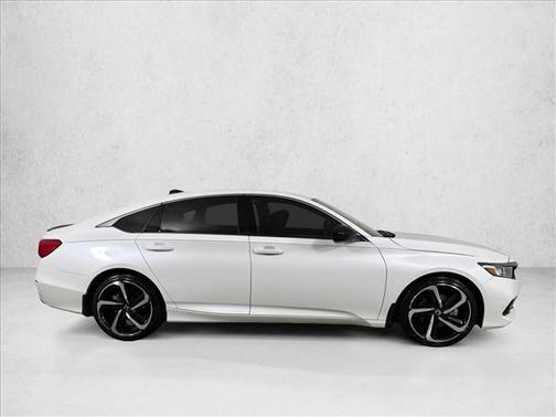Platinum White Pearl 2021 Honda Accord Sport SE 1.5T