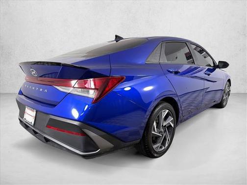 Intense Blue 2025 Hyundai ELANTRA Sport