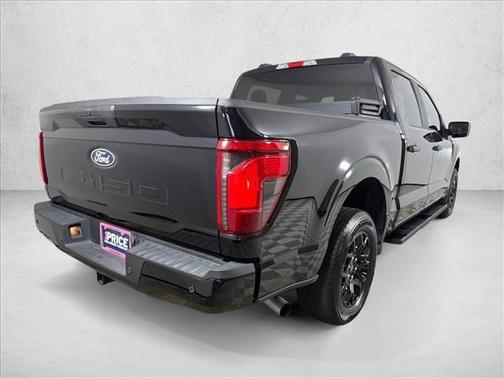 Agate Black Metallic 2025 Ford F-150 STX
