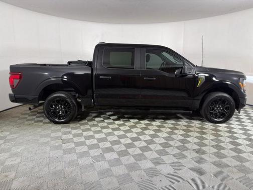 Agate Black Metallic 2025 Ford F-150 STX