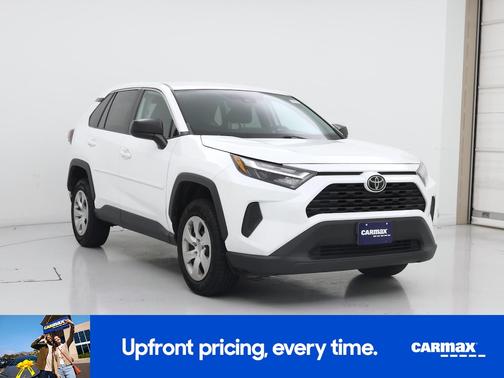 White 2023 Toyota RAV4 LE