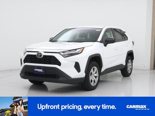 White 2023 Toyota RAV4 LE