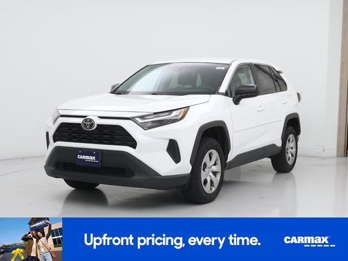 White 2023 Toyota RAV4 LE
