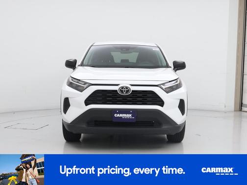 White 2023 Toyota RAV4 LE
