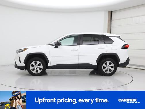 White 2023 Toyota RAV4 LE