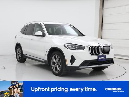 White 2022 BMW X3 XDrive30i