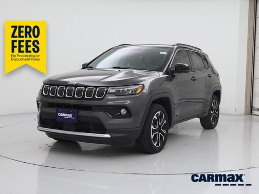 Gray 2022 Jeep Compass Limited