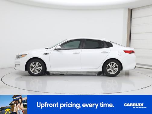 White 2016 Kia Optima LX