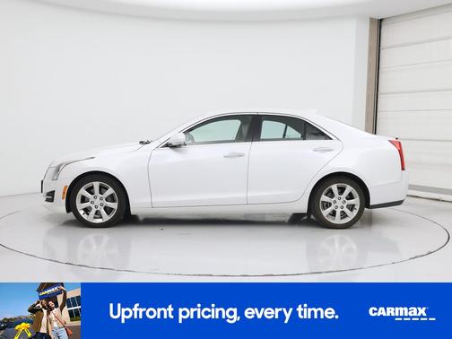 White 2016 Cadillac ATS Luxury