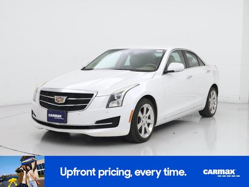 White 2016 Cadillac ATS Luxury
