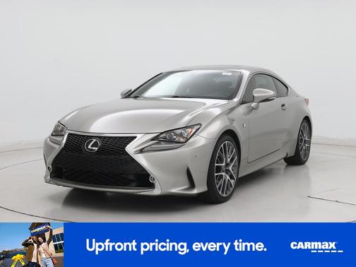 Tan 2015 Lexus RC 350