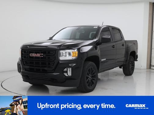 Black 2022 GMC Canyon Elevation