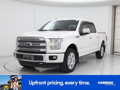White 2016 Ford F-150 Platinum