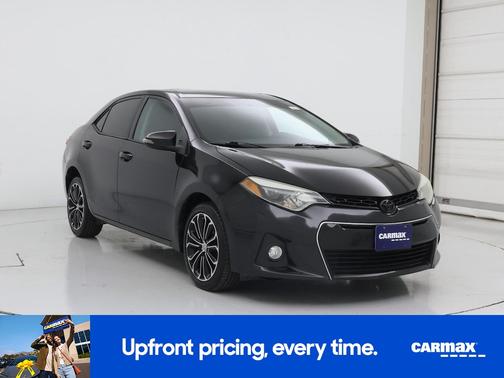 Black 2016 Toyota Corolla S Premium
