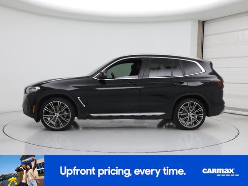 Black 2022 BMW X3 XDrive30i