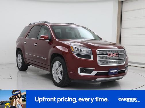 Burgundy 2015 GMC Acadia Denali