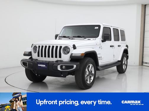 White 2020 Jeep Wrangler Unlimited Sahara