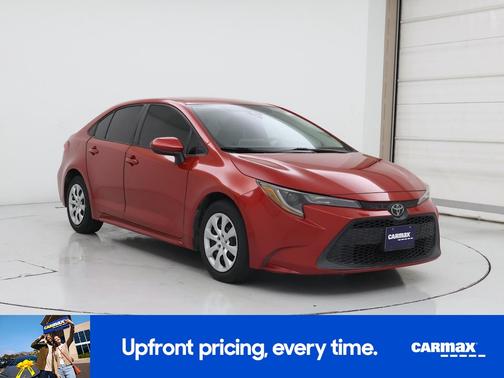 Red 2021 Toyota Corolla LE